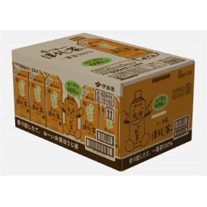 【兵庫県神河町】おーいお茶ほうじ茶600ml　24本(1ケース)　伊藤園【1285688】