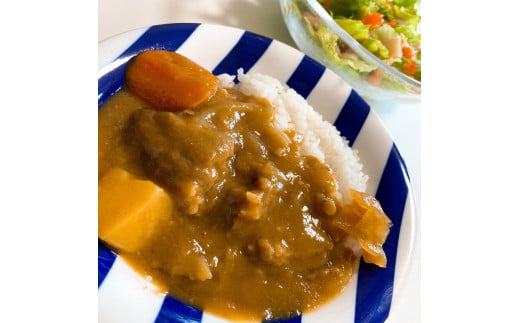 博多和牛　牛すじカレー５食セット　じっくり煮込んだバリうま！ゴロッと入ったコラーゲン♪川崎町