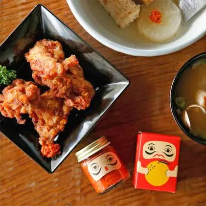 紅だるま・レモンだるま 2個 セット こしょう 胡椒 柚子胡椒 調味料 調味料セット 味比べ 赤柚子胡椒 レモン胡椒 和食 汁物 揚げ物 お刺身 焼き魚 