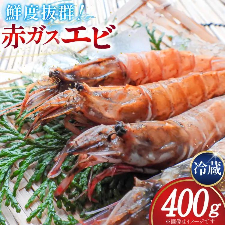 【期間限定発送】 超甘！赤ガスエビ 冷蔵 400g