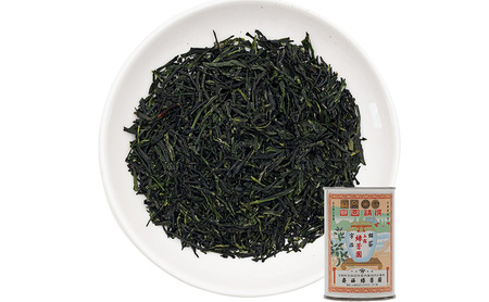 ＜産地直送＞京都宇治茶　奥西緑芳園の玉露【緑芳園】100ｇ缶入り・煎茶【八十八夜】100ｇ缶入り銘茶飲み比べセット