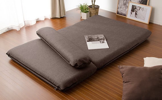 和楽ソファベッド　DMT3タスクブラウン ／ 家具 インテリア おしゃれ 椅子 神奈川県