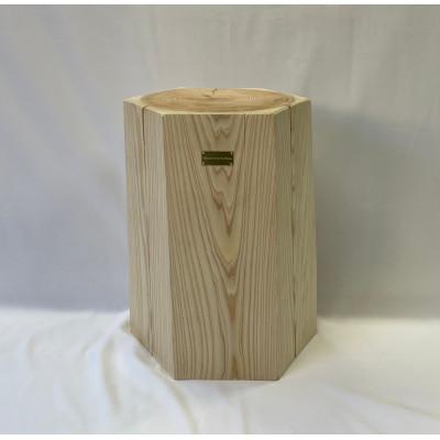 ふるさと納税 川場村 ヘキサゴンスツール 1脚