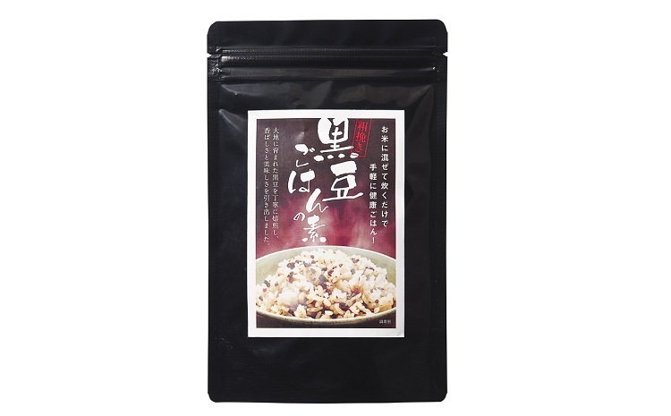黒豆ごはんの素（120g　6袋セット　国産丹波黒大豆使用　2～3合用　小分け包装　長期保存可）