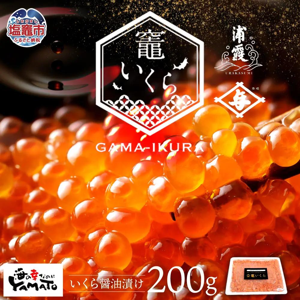 いくら醤油漬け 200g 鮭卵 いくら 塩竈