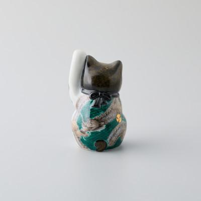 ふるさと納税 能美市 九谷焼　まねき猫　左手　招きのまねこ　河本真詩作 |  | 01