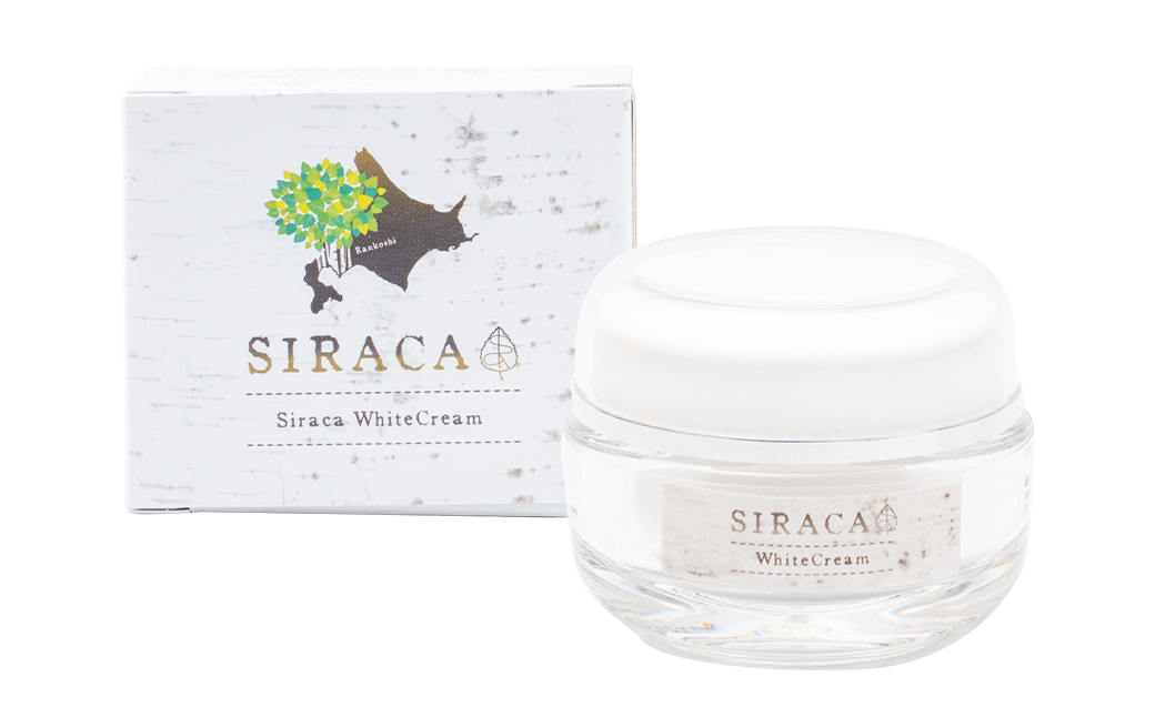 【1ヶ月毎2回定期】SIRACA White Cream（クリーム） 1本（30g）×2回