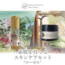 【ふるさと納税】【Nature Plants Skin Care】素肌を育てるスキンケアセット＜ローゼル＞ | 天然素材 手作り スキンケア 美容 美 化粧水 天然 自然 守本理恵 メイクアップアーティスト メイク モデル 無添加 自然派 クリーム 美白 沖縄 海 フェイスクリーム