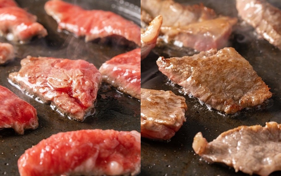 くまもと黒毛和牛 切り落とし 焼肉 1200g 1.2kg 小分け 3パック 牛肉 和牛 国産 赤身 厚切り バーベキュー BBQ ギフト 贈答用 ワイエスフード 熊本 阿蘇 南小国町 送料無料