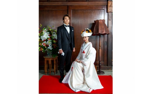 
No.201 丹徳庭園　フォトウエディング ／ 結婚写真 撮影 着付 ヘアメイク 貸し切り 埼玉県
