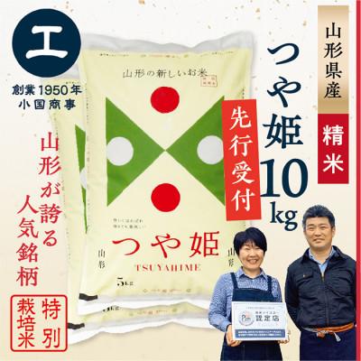ふるさと納税 最上町 【新米先行受付　令和7年産】　特別栽培米　つや姫　精米10kg(5kg×2袋)