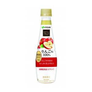 伊藤園 ビタミンフルーツ りんごMix100% PET 340g×24本【配送不可地域：離島・沖縄県】【1628433】