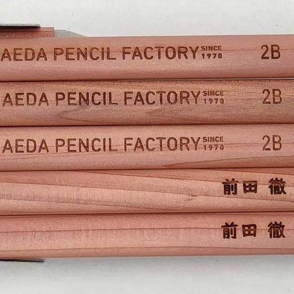 鉛筆（えんぴつ）太三角軸ダブル【プレゼントA-310】【名入れ】鉛筆