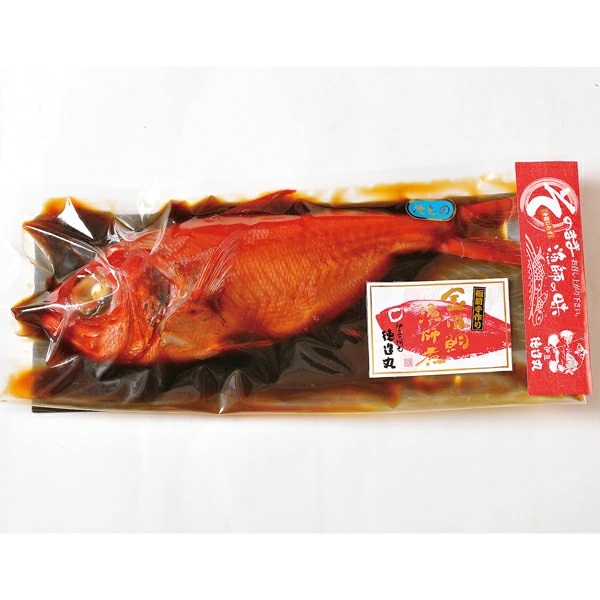 （冷凍）徳造丸 金目鯛姿煮 中 伊豆近海産 体長約30cm 2～3人前 真空 1360 ／金目 鯛 姿煮 海鮮 静岡県 東伊豆町