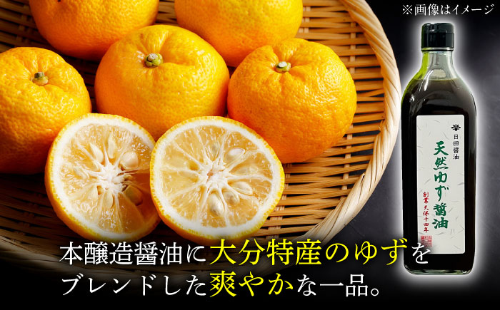 最高級 味噌醤油醸造元「日田醤油」 天然ゆず醤油 500ml×2本 日田市 / 有限会社日田醤油 [ARAJ018]