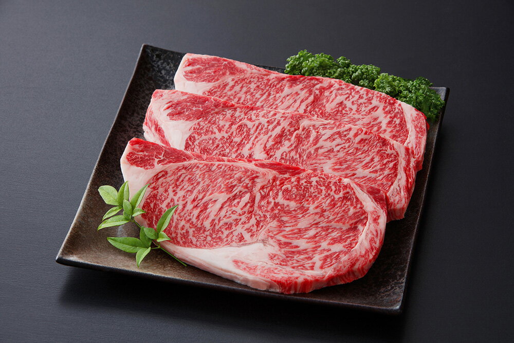 【ふるさと納税】佐賀牛ロースステーキ 600g(200g×3枚)（DV091）