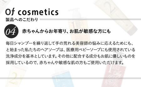 オブ・コスメティックス 薬用ソープオブヘア・1-R 1000ml エコサイズ 1個