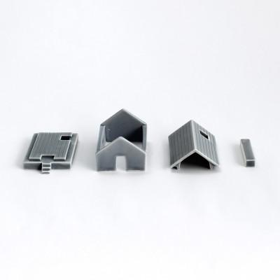 ふるさと納税 嬉野市 House for chopsticks 箸置き 白 グレー 2点set |  | 02