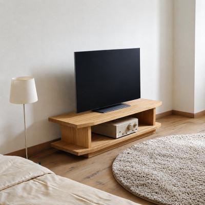 ふるさと納税 柳川市 【無垢材のコンパクトテレビ台】miniテレビボード 80 オーク |  | 01