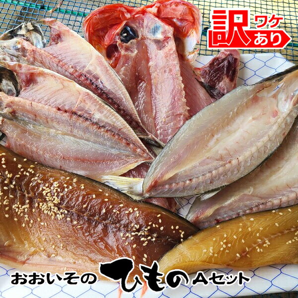 【ふるさと納税】おおいその干物Aセット／ 季節によって多少内容が変わる訳あり品 【 ひもの 魚 天日干し 神奈川県 大磯 湘南 特産品 神奈川県 大磯町 自家製干物 贈答品 地魚 大磯産 干物 父の日】