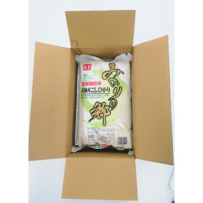 ふるさと納税 潮来市 新米【計10kgセット】みのりの郷　令和7年産特別栽培米こしひかり・あきたこまちセット〈精米〉 |  | 01