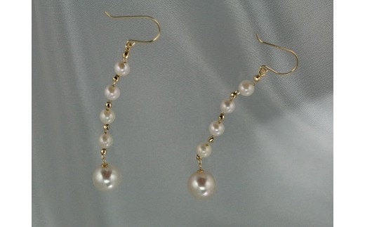 アコヤ 真珠 ピアス パール ゴールド K18 アコヤアメリカンピアス あこや パールアクセサリー アコヤ真珠 あこや真珠 本真珠 アクセサリー 冠婚葬祭 入学式 卒業式 結婚式 ギフト プレゼント 贈り物 フォーマル 誕生日 伊勢市 伊勢志摩 ギフト 贈り物 宝石 金 ジュエリー 志摩 三重 伊勢（239）