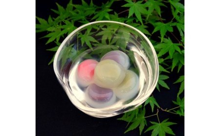 水の都大垣名物「水まんじゅう」が作れるセット（25個×3回分）大垣名水仕込み　こしあん使用