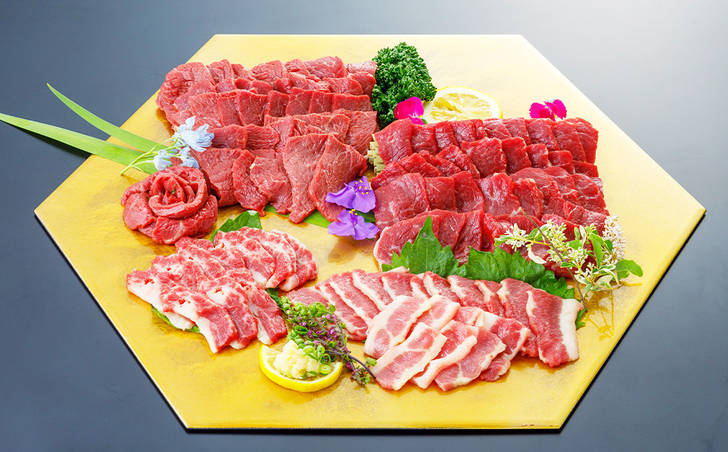 【2ヶ月定期便】 3種の馬刺し300g 【赤身・フタエゴ・サガリ】
