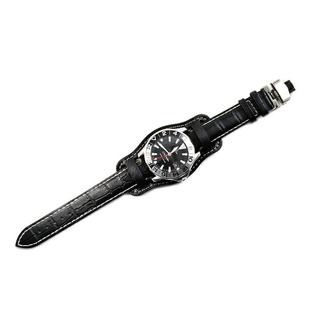 【ふるさと納税】腕時計用レザーベース＜時計ベルト幅20mm用＞腕時計 レザー ベース ビンテージ ブラック ブラウン キャメル バンナイズ VanNuys ファッション小物 アクセサリー ブレスレット