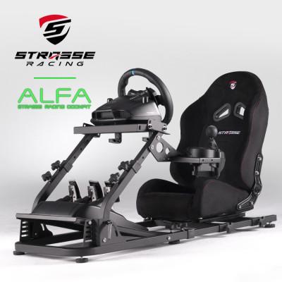 ふるさと納税 御所市 STRASSE ALFA レーシングコックピット シート付き(キッズ対応)