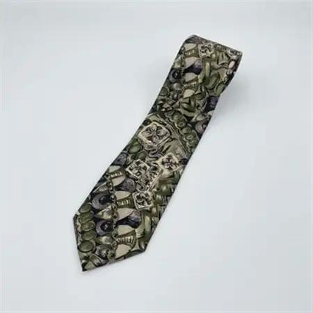 クラバットユキジ製　クラシック柄ネクタイ No.10_装飾品・工芸品 ネクタイ・ベルト 服飾小物 _【1141359】