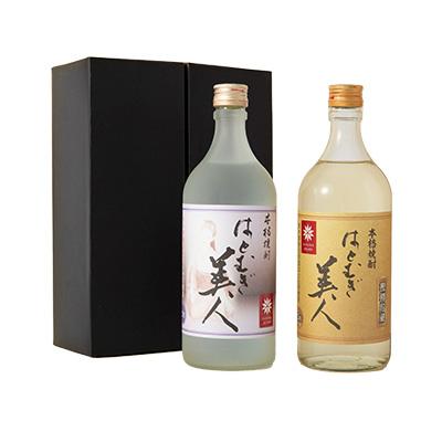 ふるさと納税 鹿沼市 本格焼酎　はとむぎ美人2本セット(22度・樫樽貯蔵25度) |  | 01
