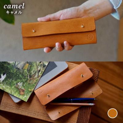 ふるさと納税 糸島市 【本革製】 経年変化を楽しむ ペンケース BLESS [AAA028] |  | 03