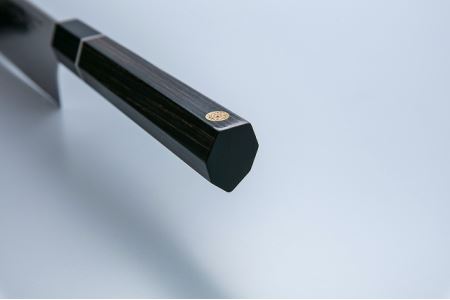 TBS「ララLIFE」で紹介されました(R5.5)　特製切付包丁 瑞雲 ペティナイフ 150mm 木鞘付き　H49-06【最長8ヶ月を目安に配送】