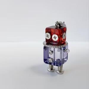 ＜アム西宮＞ロボットチャーム ザ・ビエル(青)