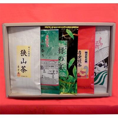 ふるさと納税 川口市 さやま茶&amp;深蒸むし茶飲み比べセット