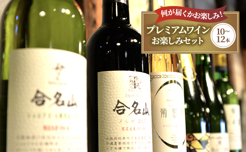 カタシモワイナリー プレミアムワイン 10～12本 酒 メルロー シャルドネ