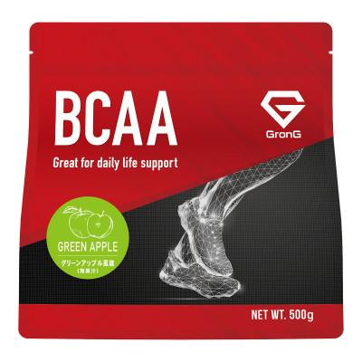 ふるさと納税 茨木市 グロング BCAA グリーンアップル風味 500g