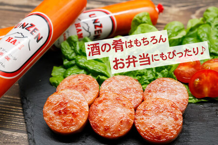 GD192 雲仙ハム ソーセージ 小×2本＋ハム×1本 各300g [ 長崎県 島原市]