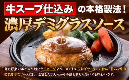 ハンバーグ 大容量！たっぷり 23個 入り 《30日以内に出荷予定(土日祝除く)》冷凍 大容量 23個 あか牛 国産 肉 牛肉 豚肉 鶏肉 クール便 温めるだけ 小分け 簡単 調理 特製 惣菜 デミグ