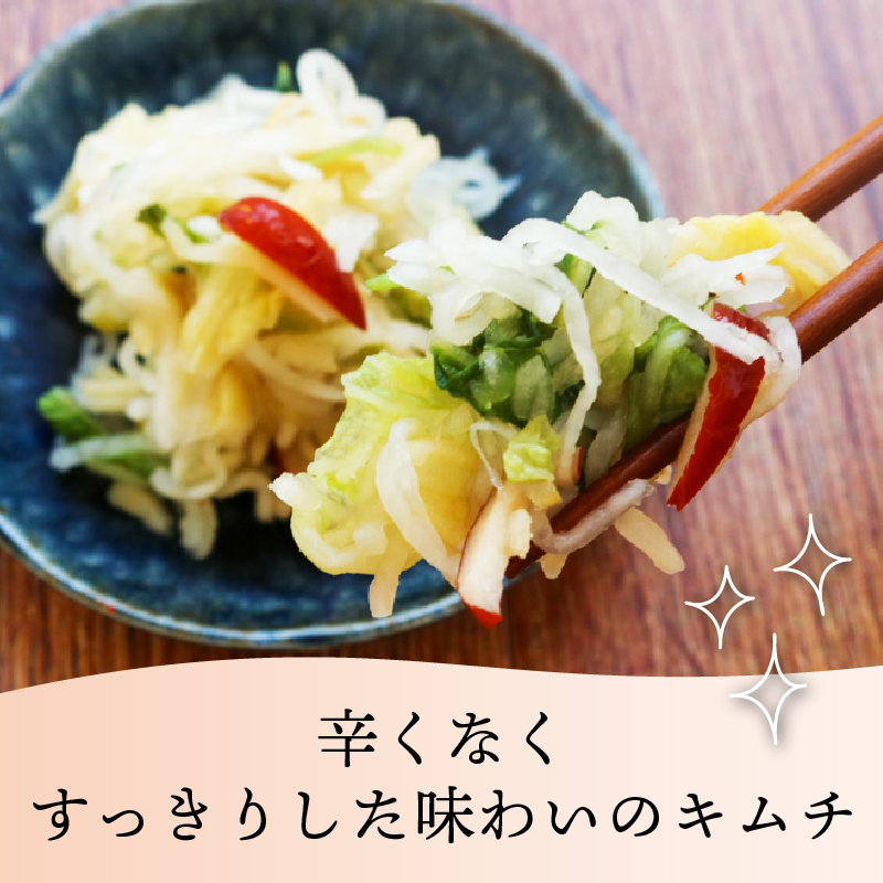 【土佐キムチ しろ】 しろキムチ 250g×2パック 無添加 自然派 パリパリ キムチ 漬物 発酵 白菜 キムチ 手作り てづくり 韓国 高知県 南国市
