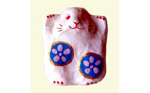 
            世界遺産五箇山　紙塑人形　十二支人形（卯）
          