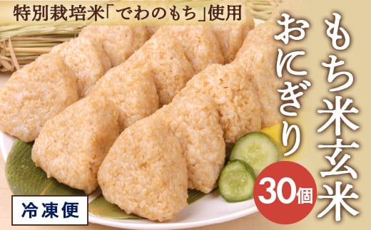 もち米 玄米おにぎり プレーン30個 SA1836