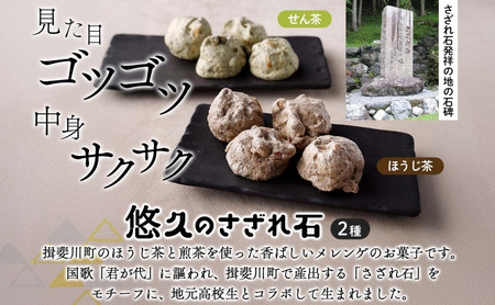 焼き菓子 2種 セット いび石ころころ 6種 7袋 悠久のさざれ石 2種 2袋 焼き菓子 お菓子 スイーツ クッキー メレンゲ 手土産 ご褒美 プレゼント 個包装 みわ屋 送料無料 岐阜県 揖斐川町