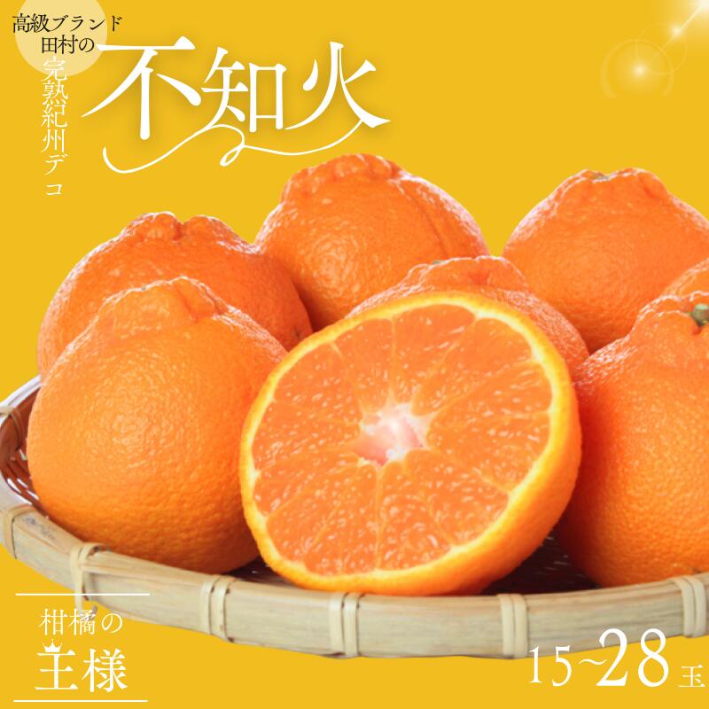 【ふるさと納税】 高級ブランド田村の完熟紀州デコ(不知火) ※2026年2月下旬頃〜2026年3月中旬頃に順次発送予定(お届け日指定不可) 不知火 しらぬい デコ みかん 蜜柑 柑橘 和歌山 くだもの 果物 フルーツ