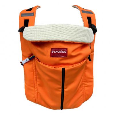 ふるさと納税 小美玉市 EVACKiDS　避難くん　新生児から使える避難用5WAYキャリー　オレンジ