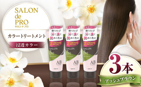 ダリヤ サロンドプロ カラートリートメント 3個セット【アッシュブラウン】 / 稲沢市 / 日興商事株式会社 [BMBK003-03]