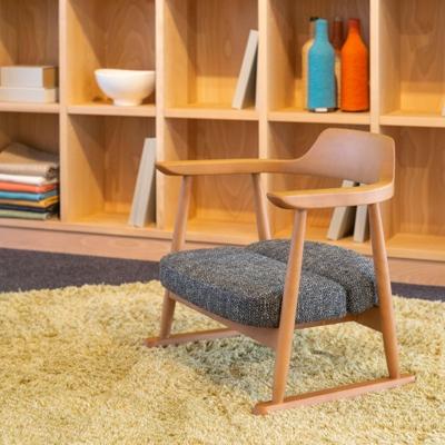 ふるさと納税 高山市 【飛騨の家具】　飛騨産業　低座椅子ロータイプ(ナチュラル色) CG015