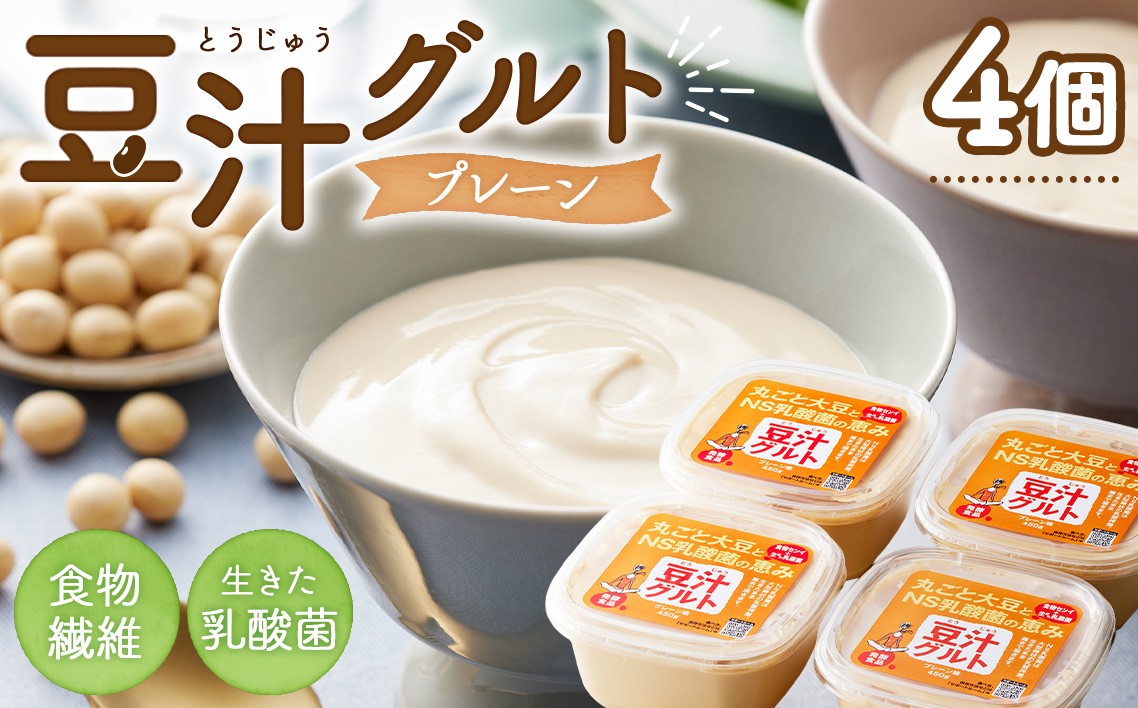
            プレマラボ 豆汁グルト　プレーン ／ 植物性ヨーグルト 発酵食品 NS乳酸菌 大豆 おから 植物性タンパク質 食物繊維 カルシウム イソフラボン 埼玉県 No.576
          