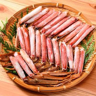 【期間限定！寄附額改定↓！】特選・生冷ずわいかに脚(ビードロカット)700g ふるさと納税 かに 蟹 足 カニ ギフト むき身 ギフト 脚 海鮮 バーベキュー しゃぶしゃぶ 鍋 セット 食材 グルメ 